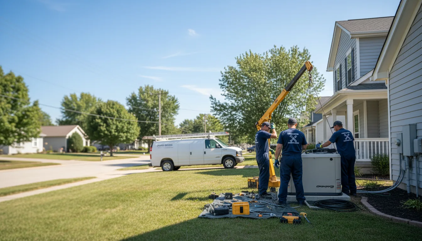 Generator Installation in Smithshire, IL near me